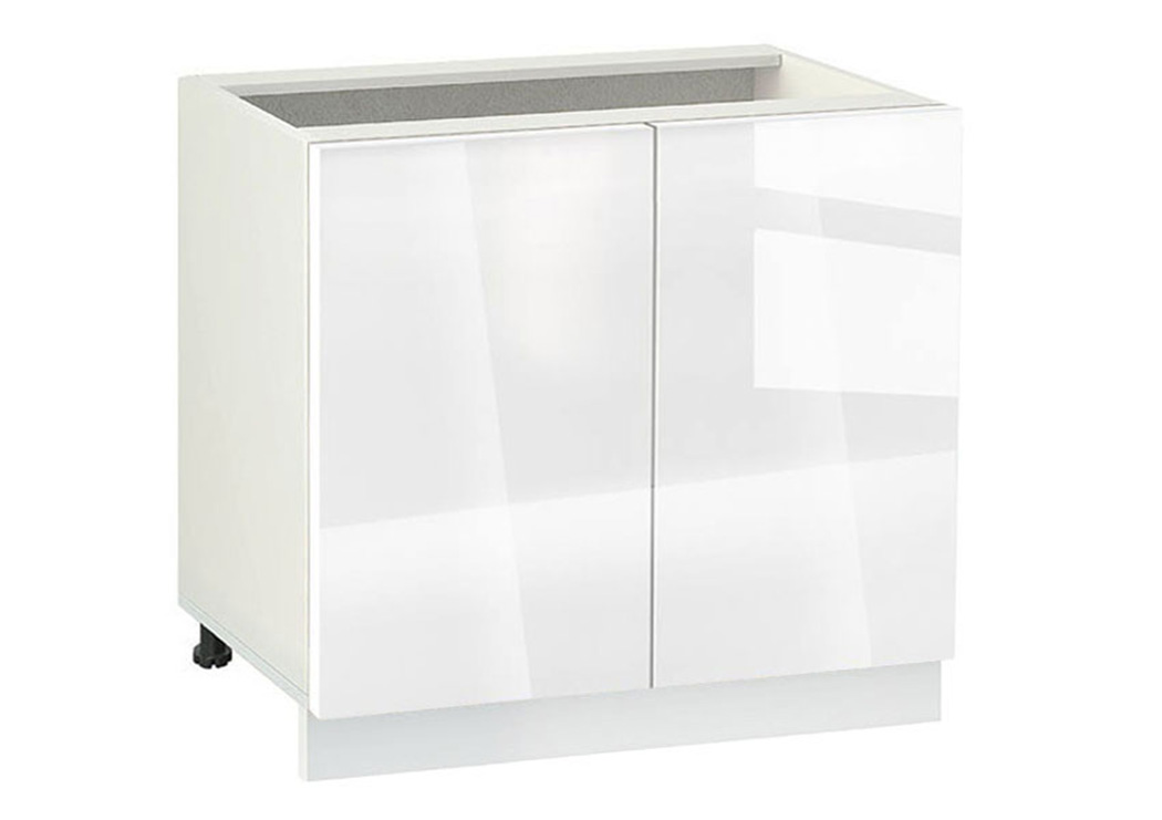 Ντουλάπι Κουζίνας επιδαπέδιο 100εκ., No 1002 ALBA GLOSS, κωδ. 1219922621, Genomax